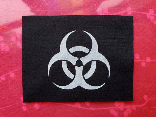 Toxic Biohazard Sew-On PATCH