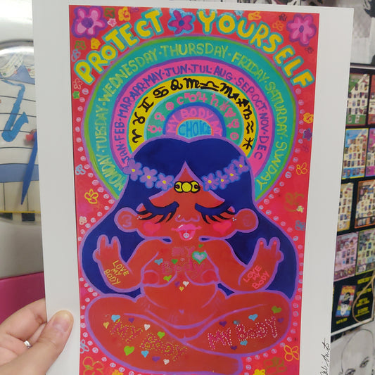 Protect Yourself PRiNT by Riot NJ