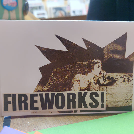 Fireworks! Collage GREETING CARD