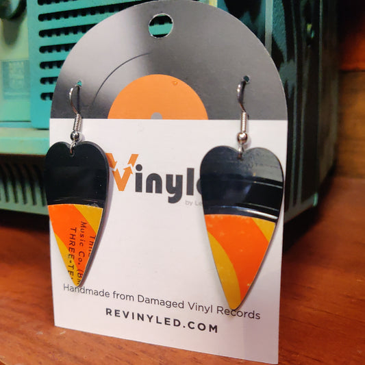 SS013 Spanky and Our Gang Vinyl Record EARRINGS