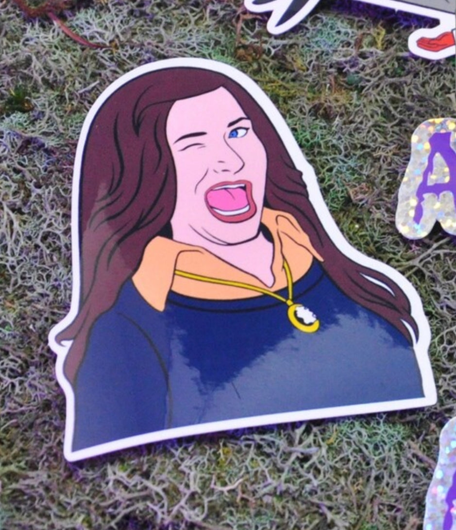Winking Witch STICKER Slayerfest 98