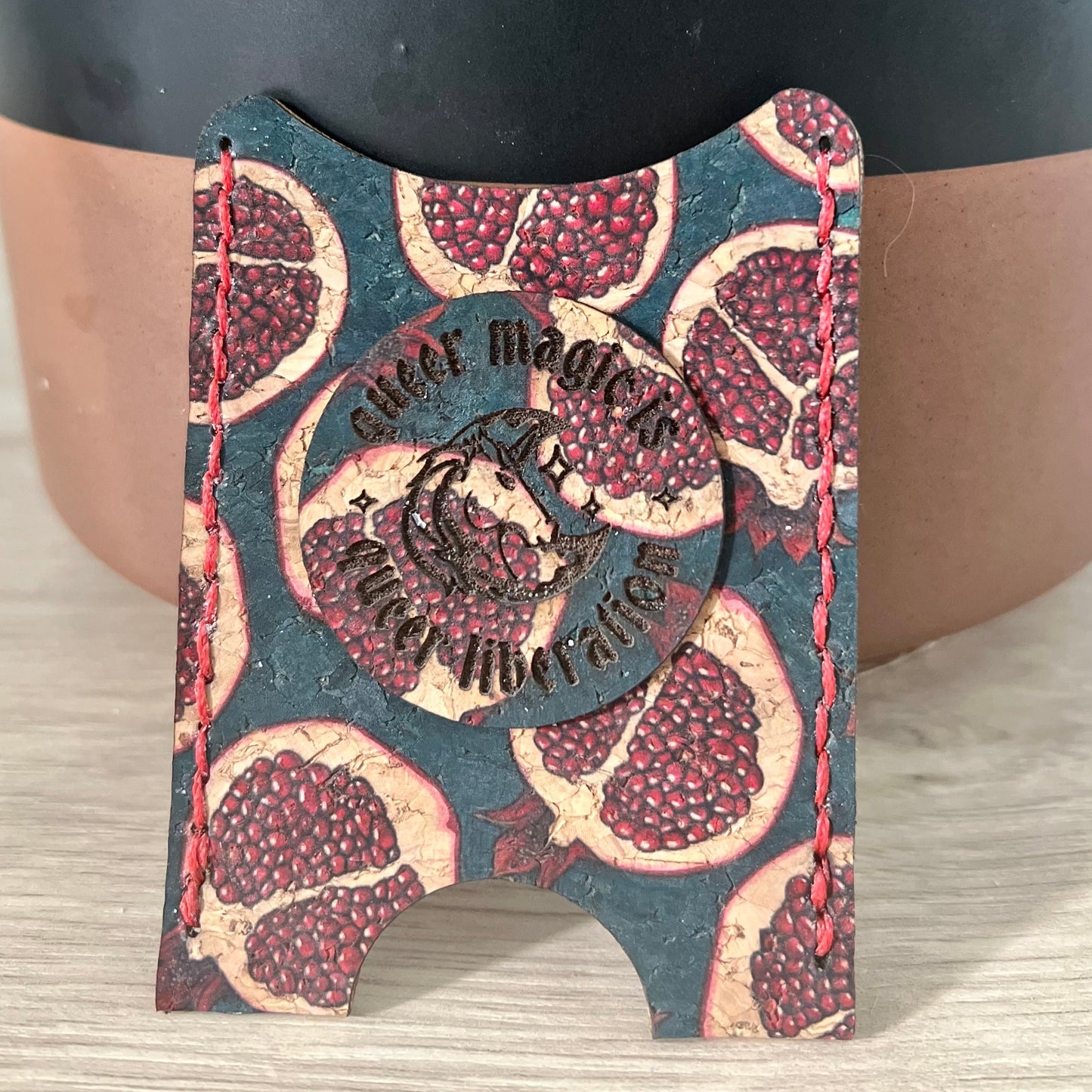 Pomegranates Magic Card Holder / WALLET