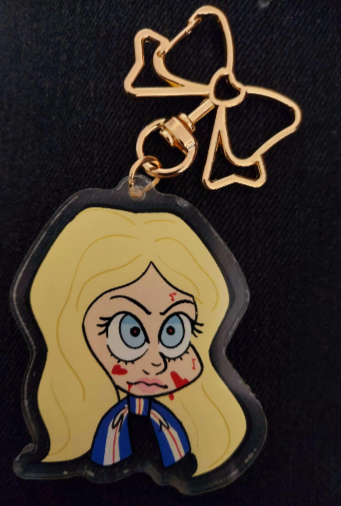 Horror MEGAN Acrylic KEYCHAIN