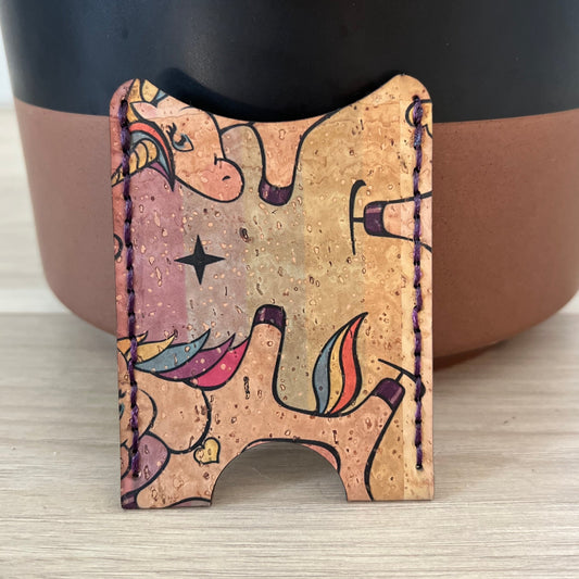 Cute Unicorn Magic Card Holder /  WALLET