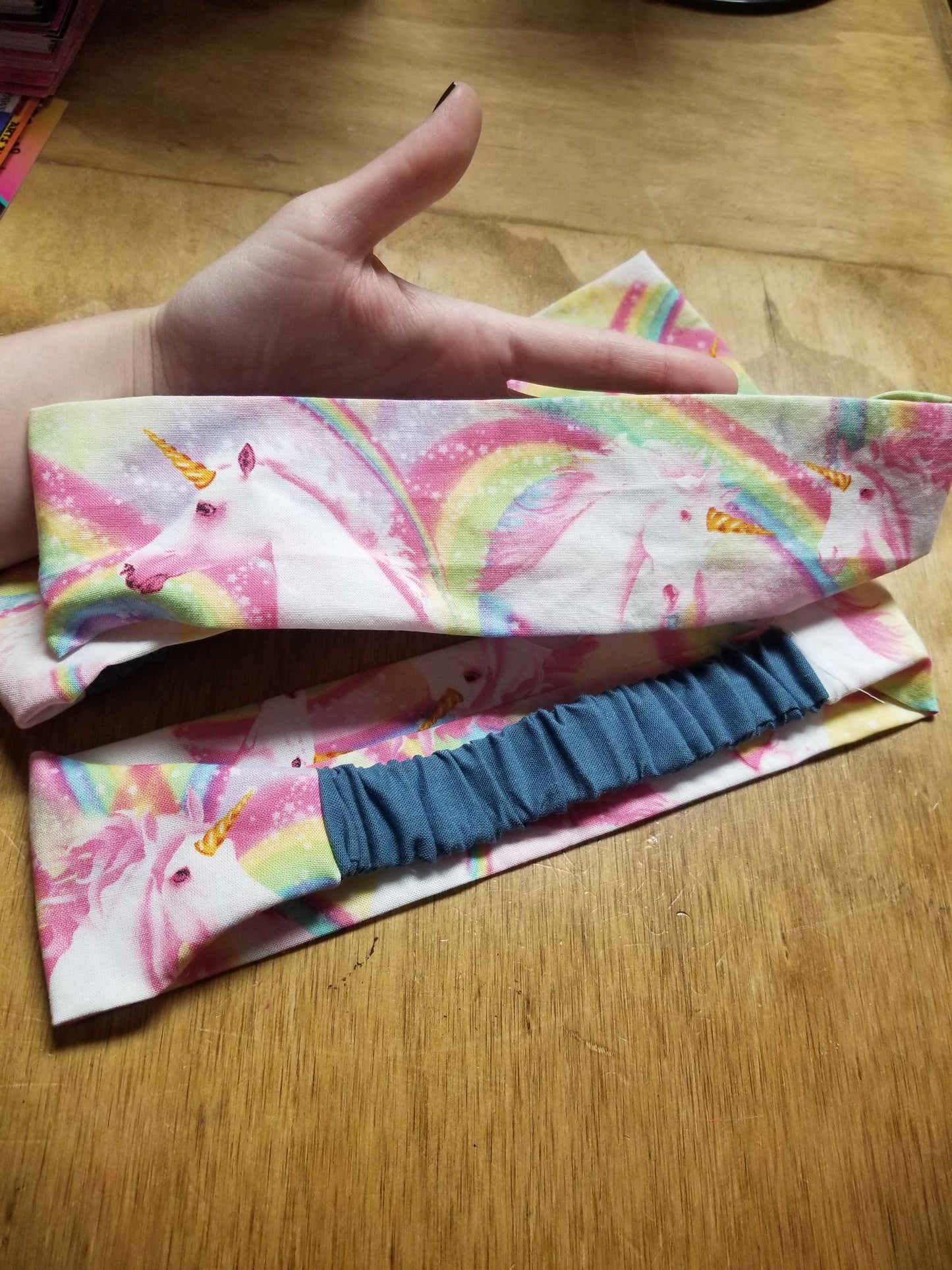 Pink Unicorn HEADBAND