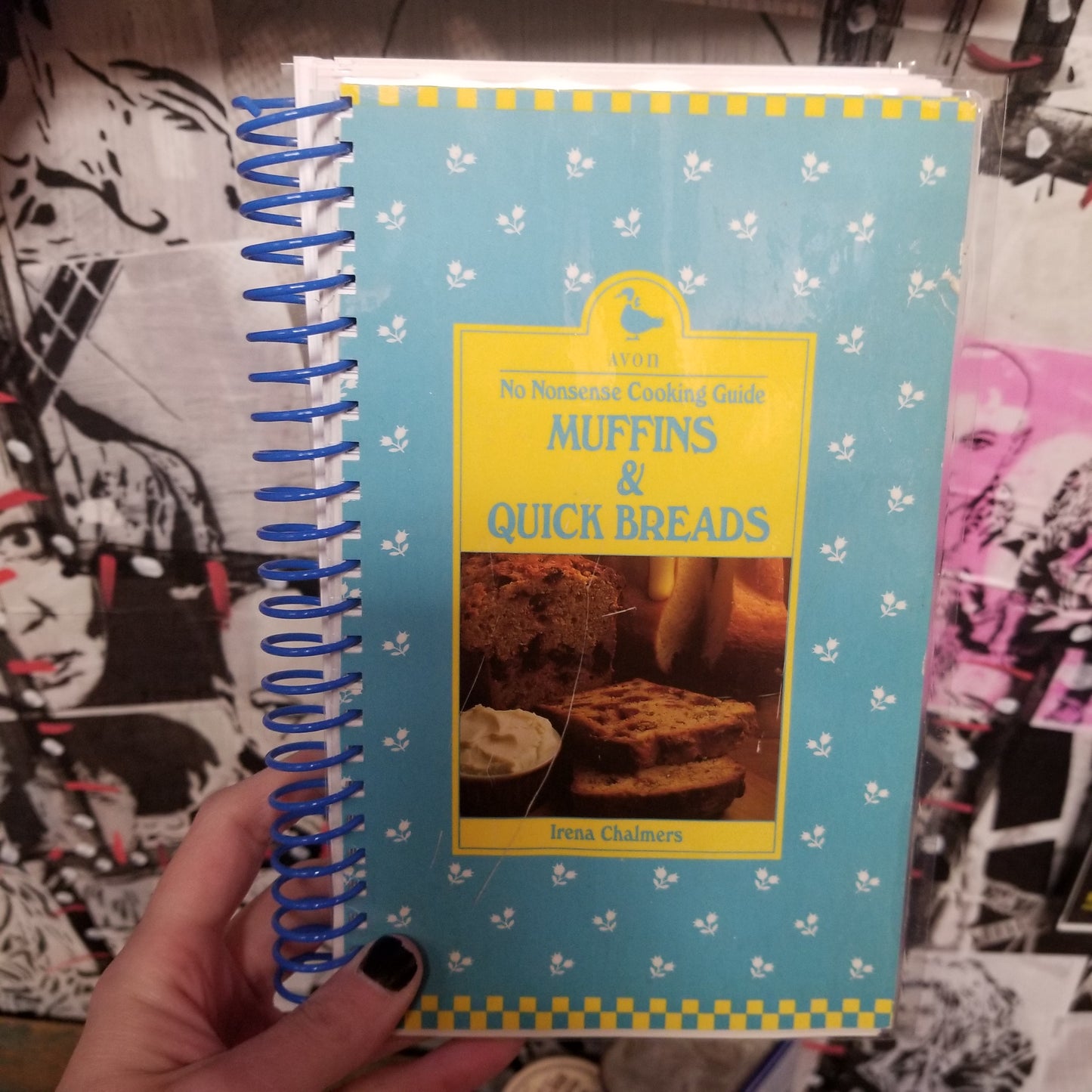 Upcycled Vintage Cookbook  Book Sketchbooks / NOTEBOOKs