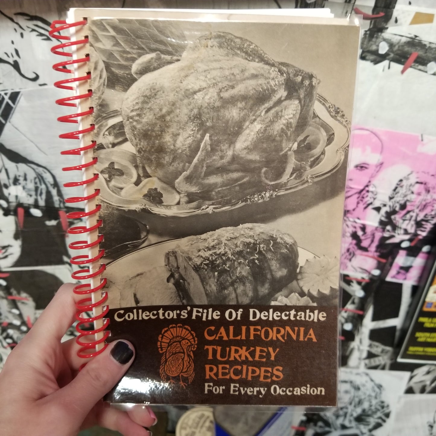 Upcycled Vintage Cookbook Book Sketchbooks / NOTEBOOKs