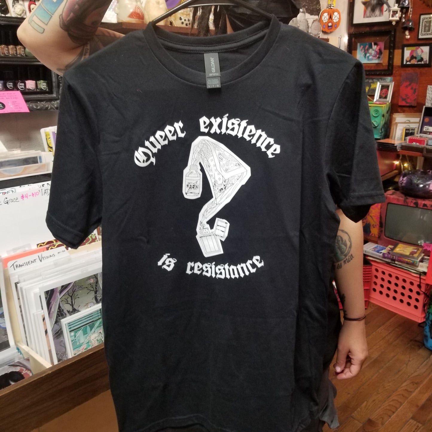 Queer Existence Is Resistance T-SHIRT