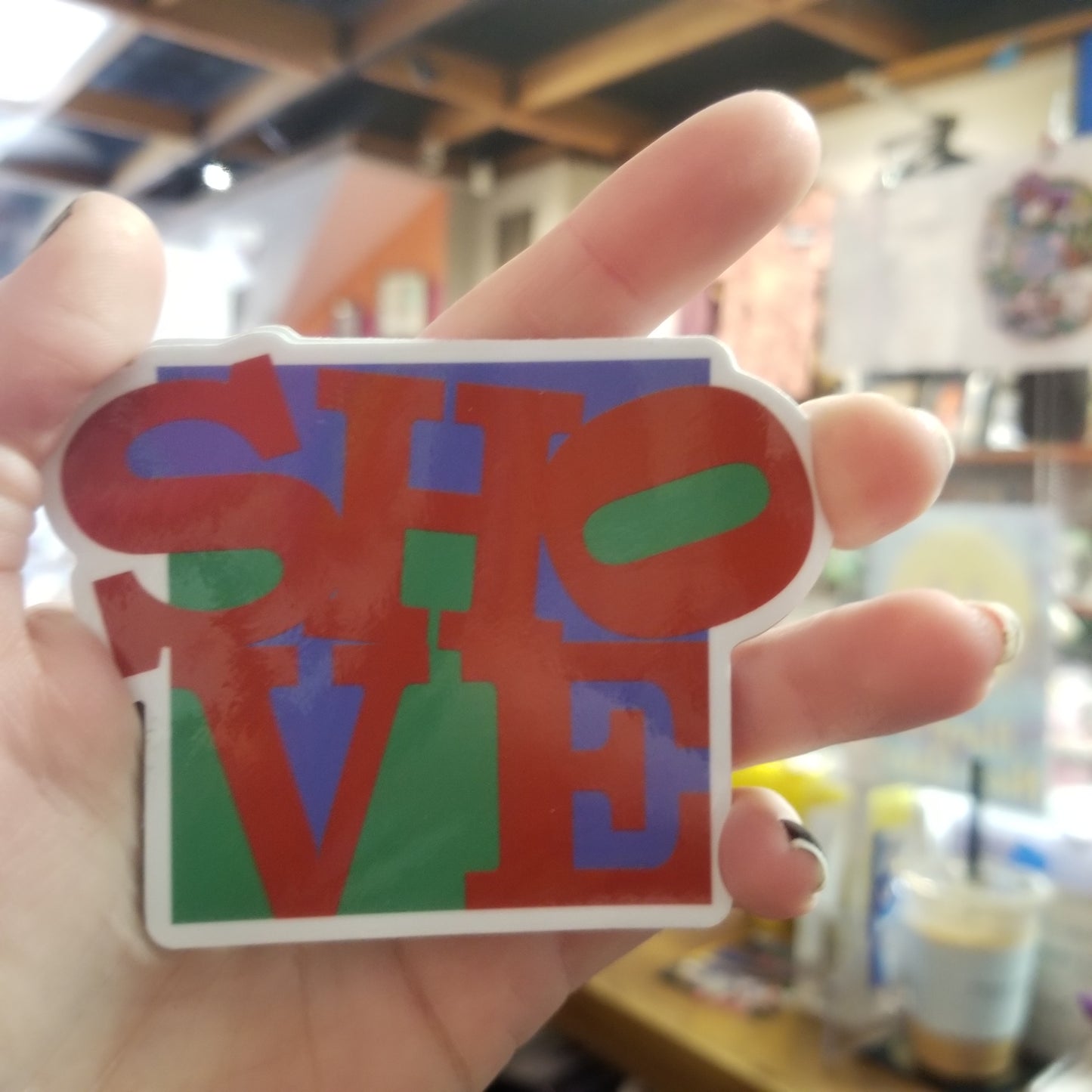 Philly Shove STICKER