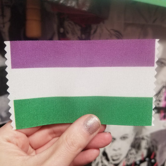 Gender Queer Pride PATCH by Skullduggery Studio
