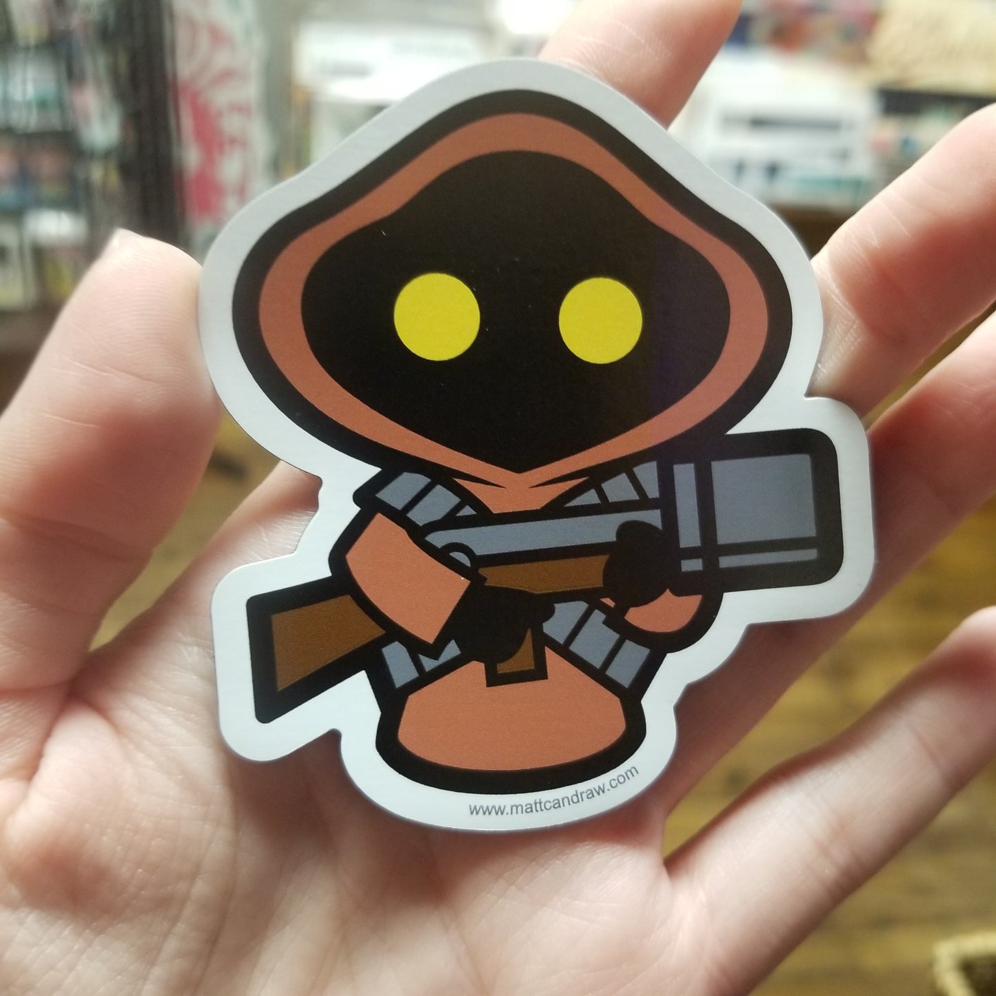 J A W A flat MAGNET by mattcandraw