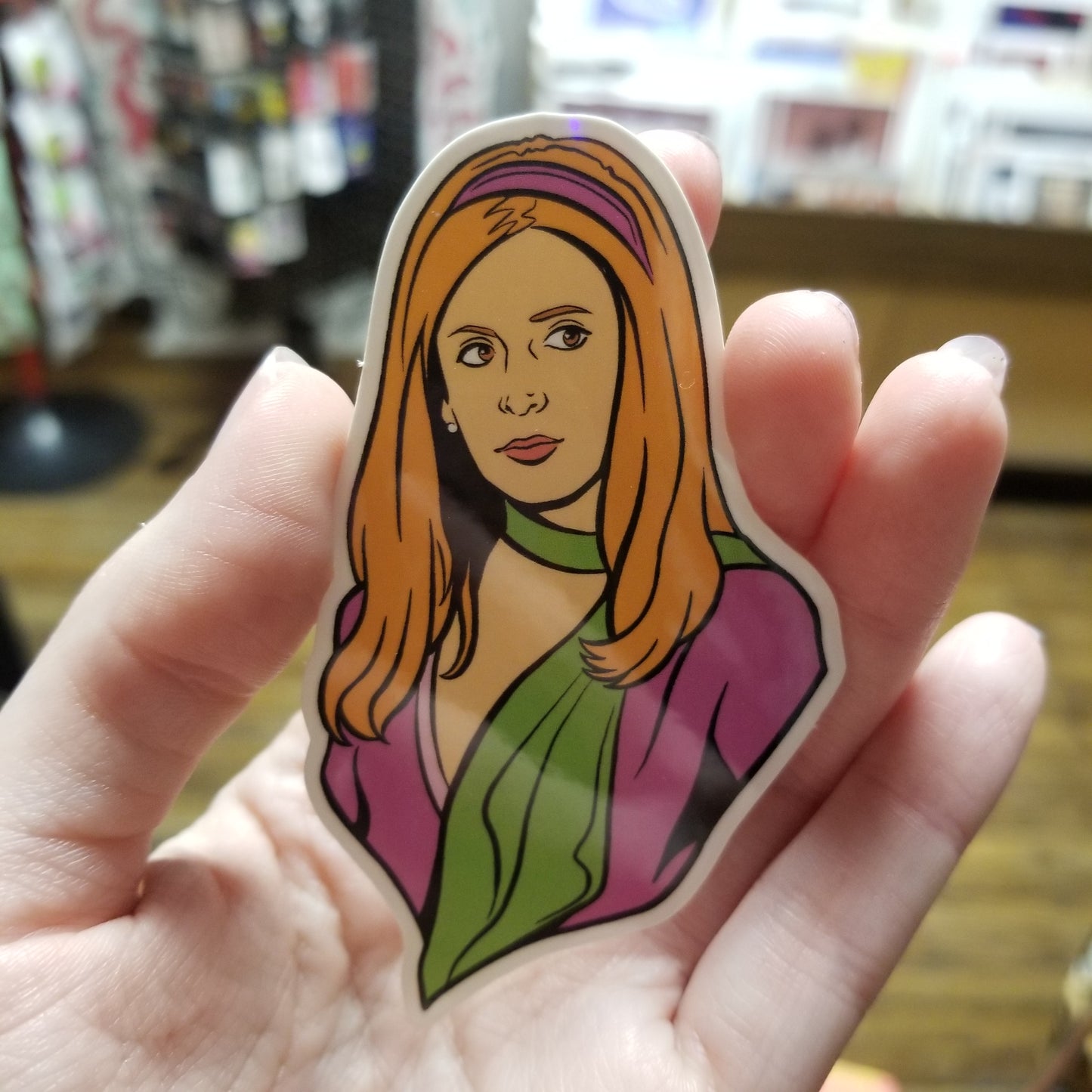 Red Head Investigator STICKER Slayerfest 98