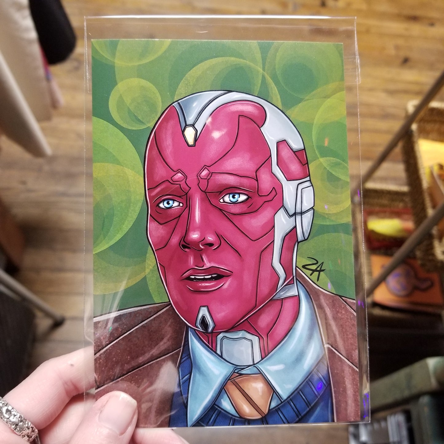 Vision Small PRINT by Burden on Society