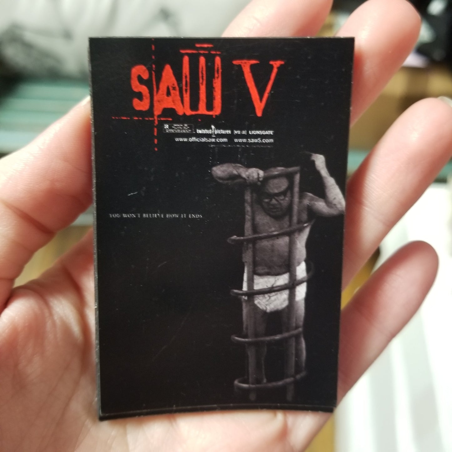 Sunny Horror Saw 5 Mashup STICKER