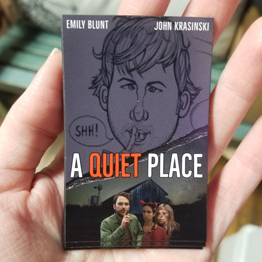 Sunny Horror A Quiet Place Mashup MAGNET