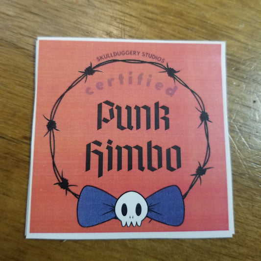 Punk Himbo STICKER by Skullduggery Studio