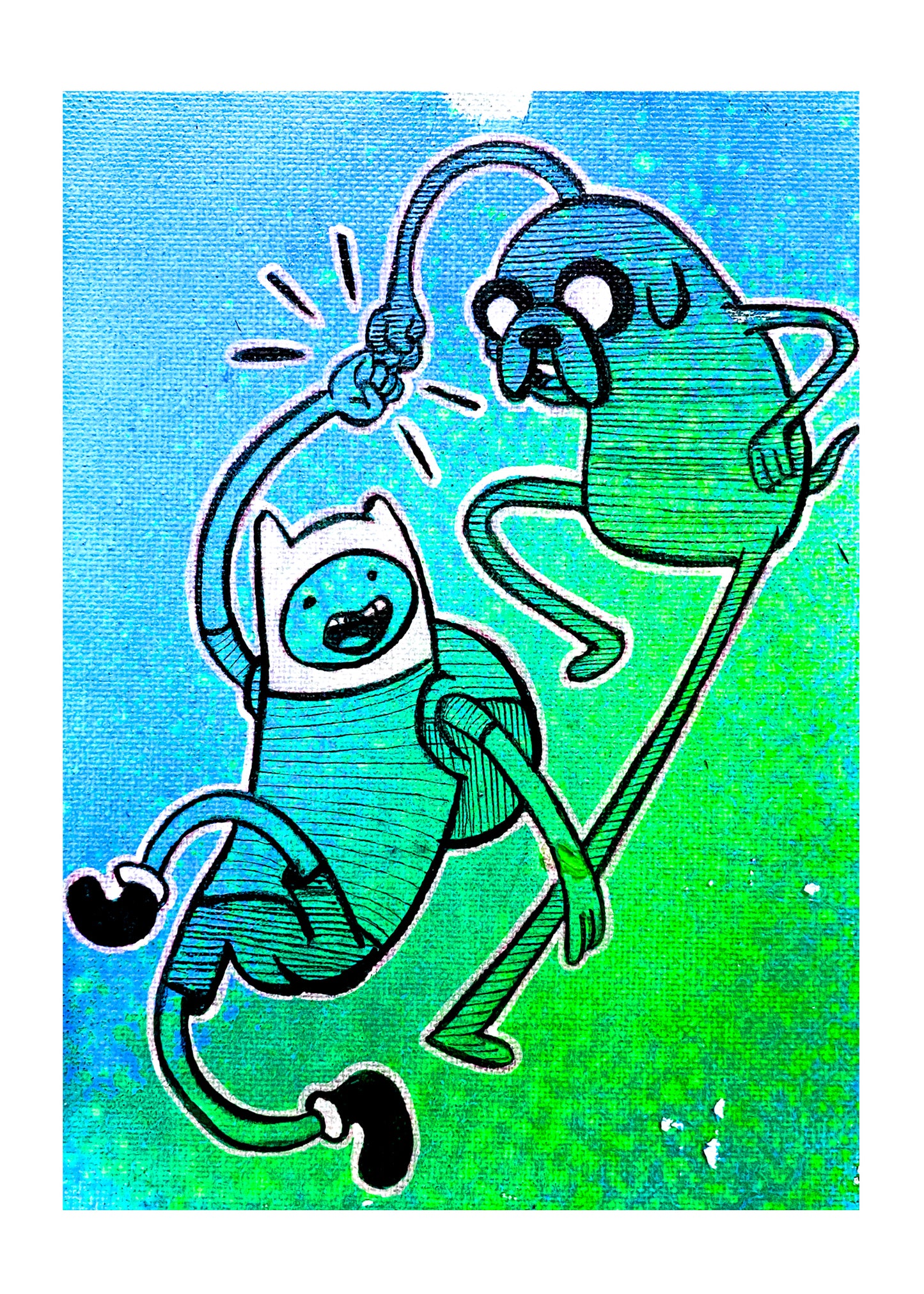 Fist Bump Adventure PRINT