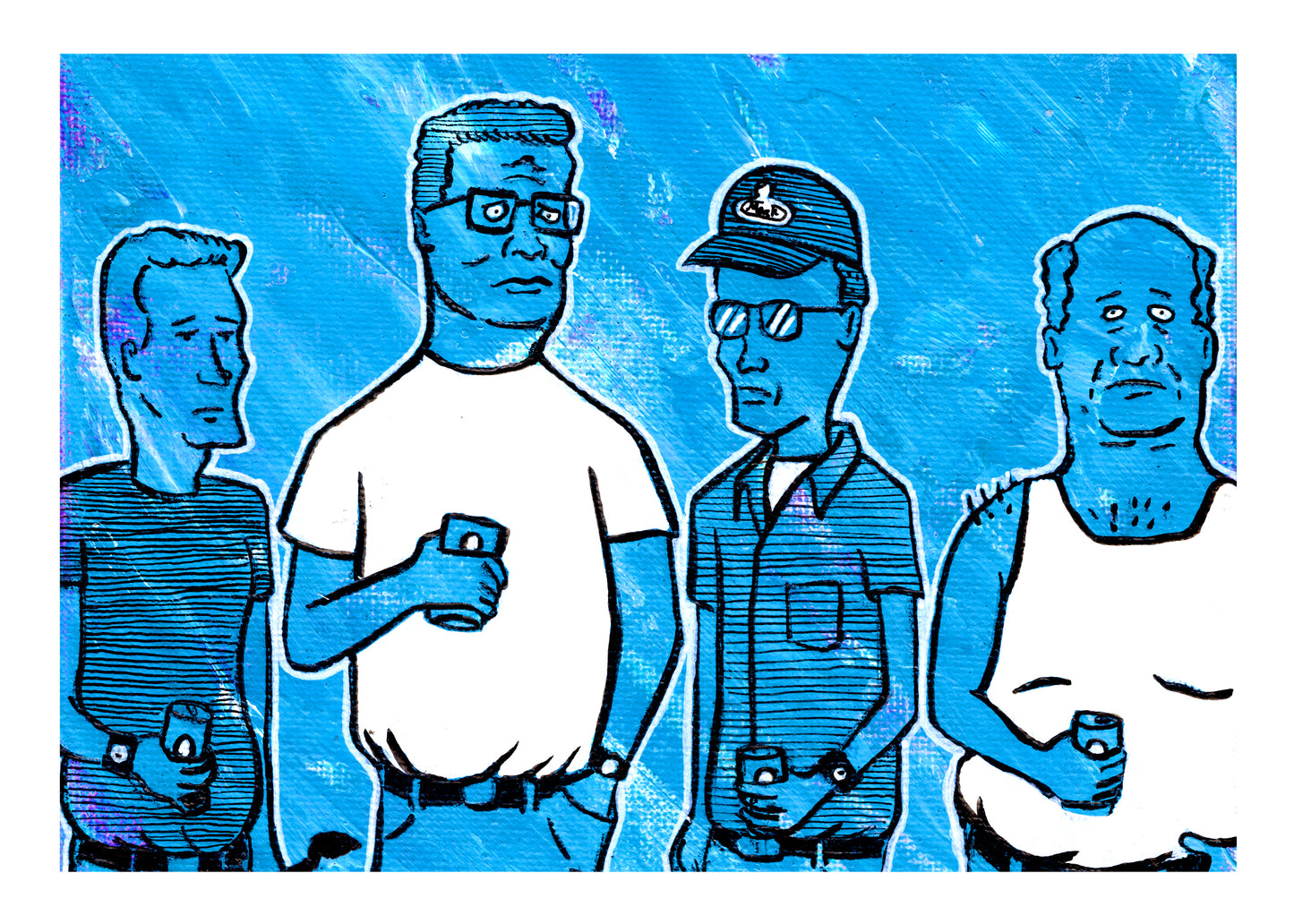 Hank and Crew PRINT