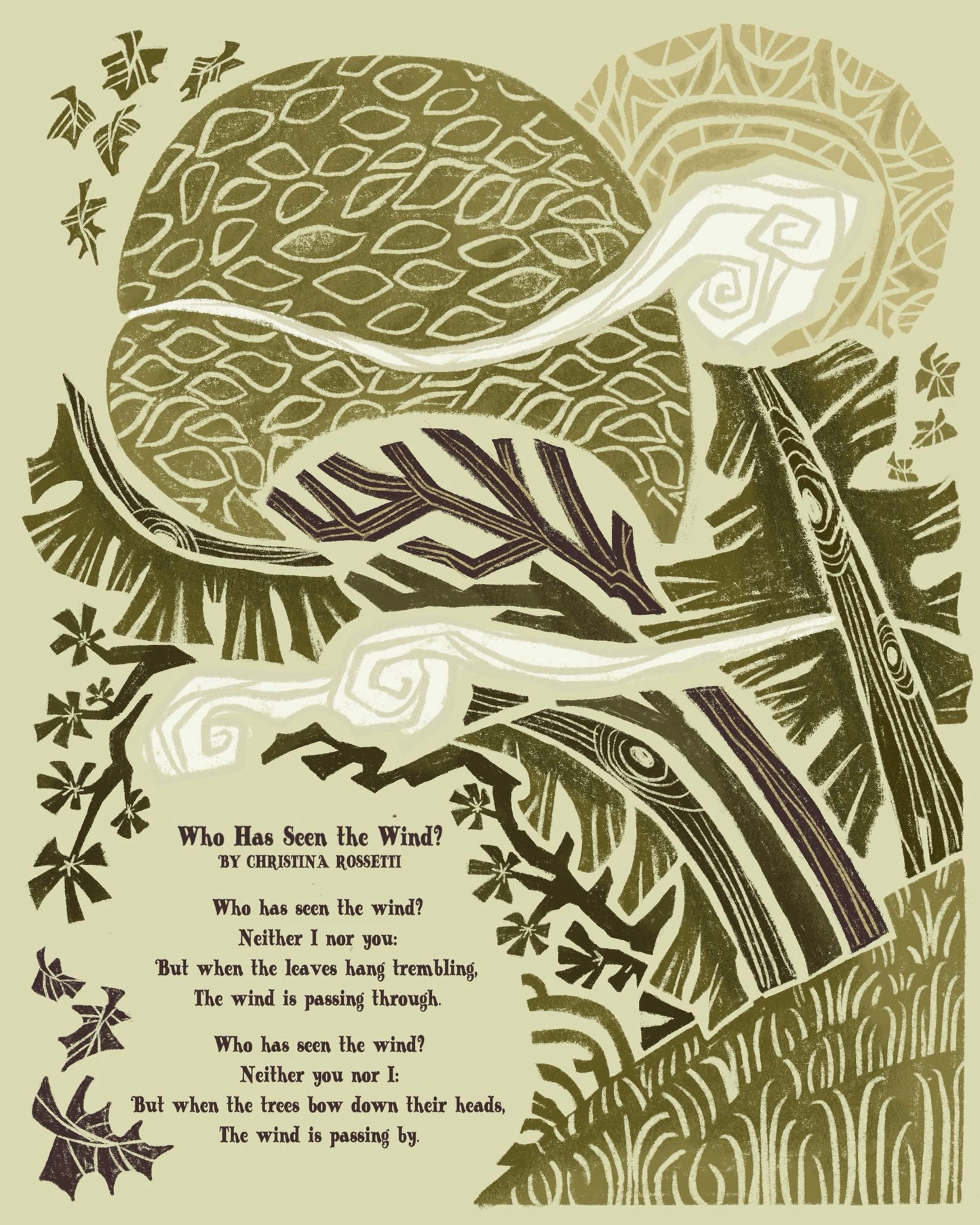 Who Has Seen The Wind? PRiNT by Spawn's Art