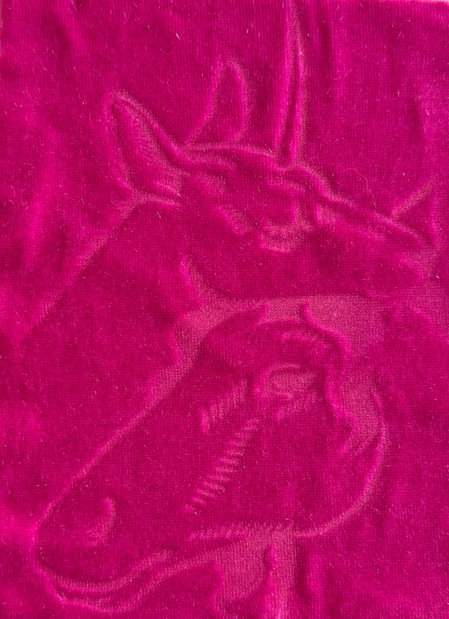 Borrowed Burden Velvet Embossed PATCH