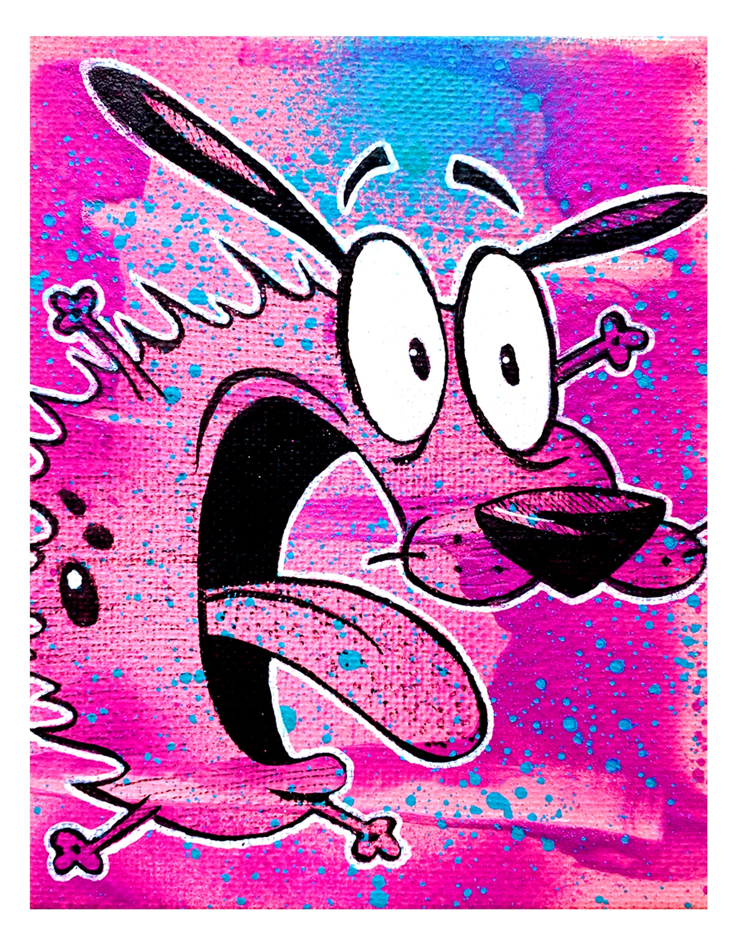 Courage Scream PRINT