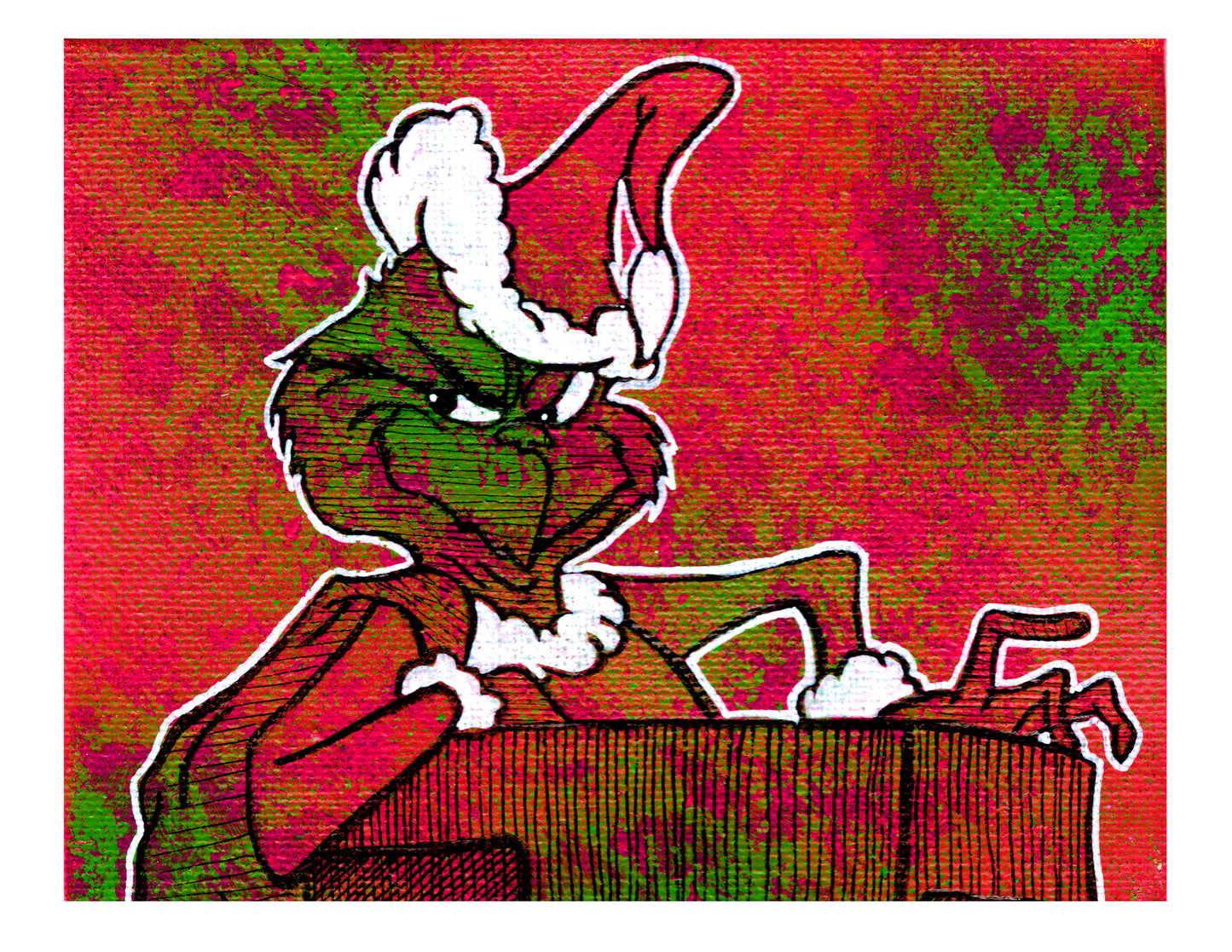 Christmas Thief PRINT