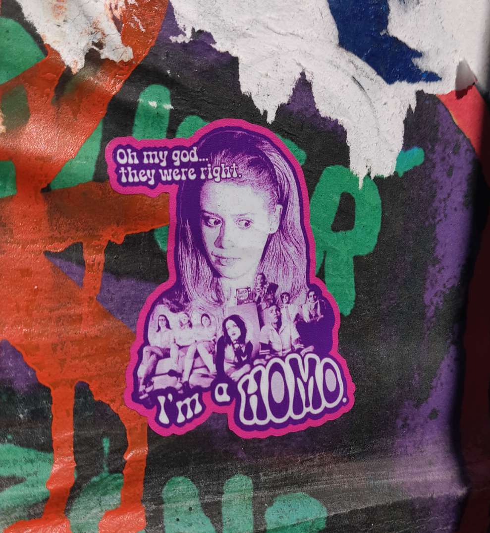 Oh My God, They Were Right. I'm a Homo Cheerleader STiCKER