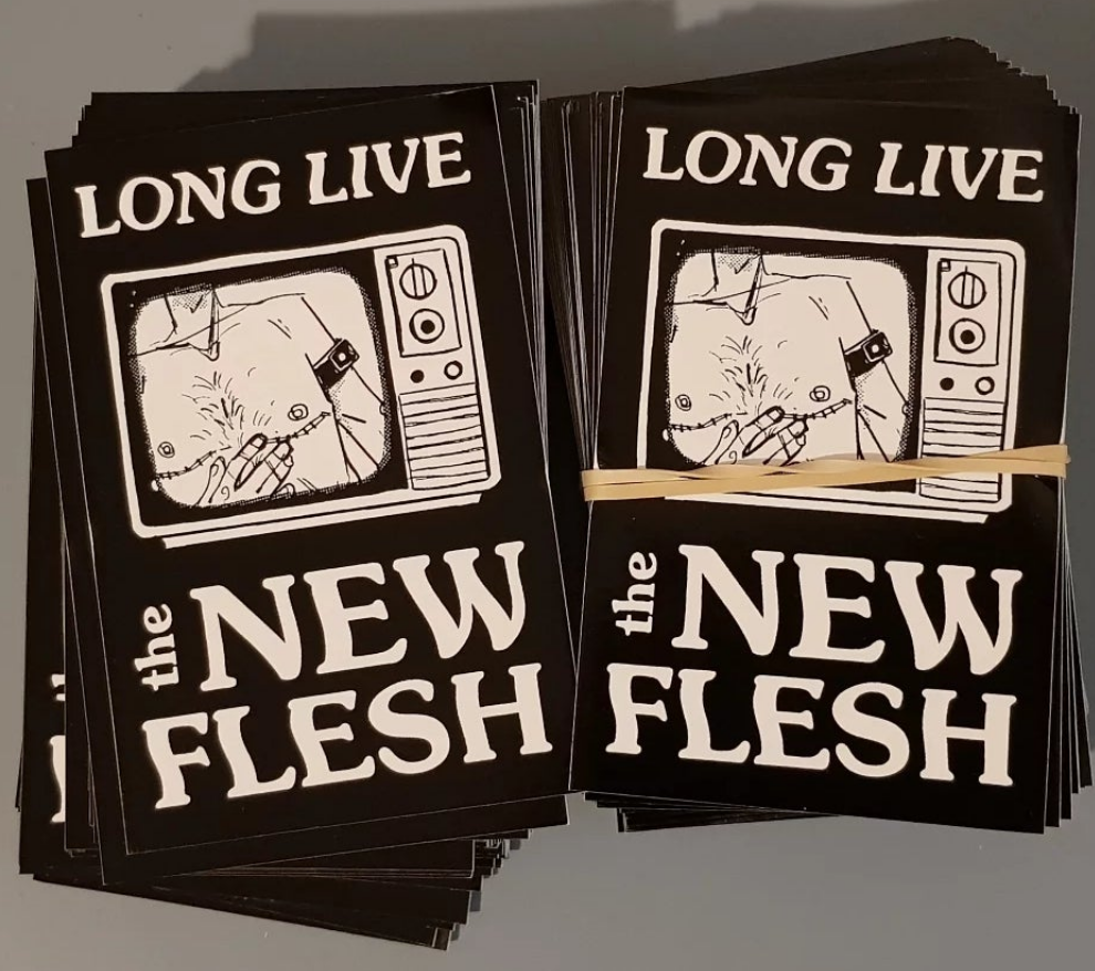 Long Live the New Flesh STiCKER
