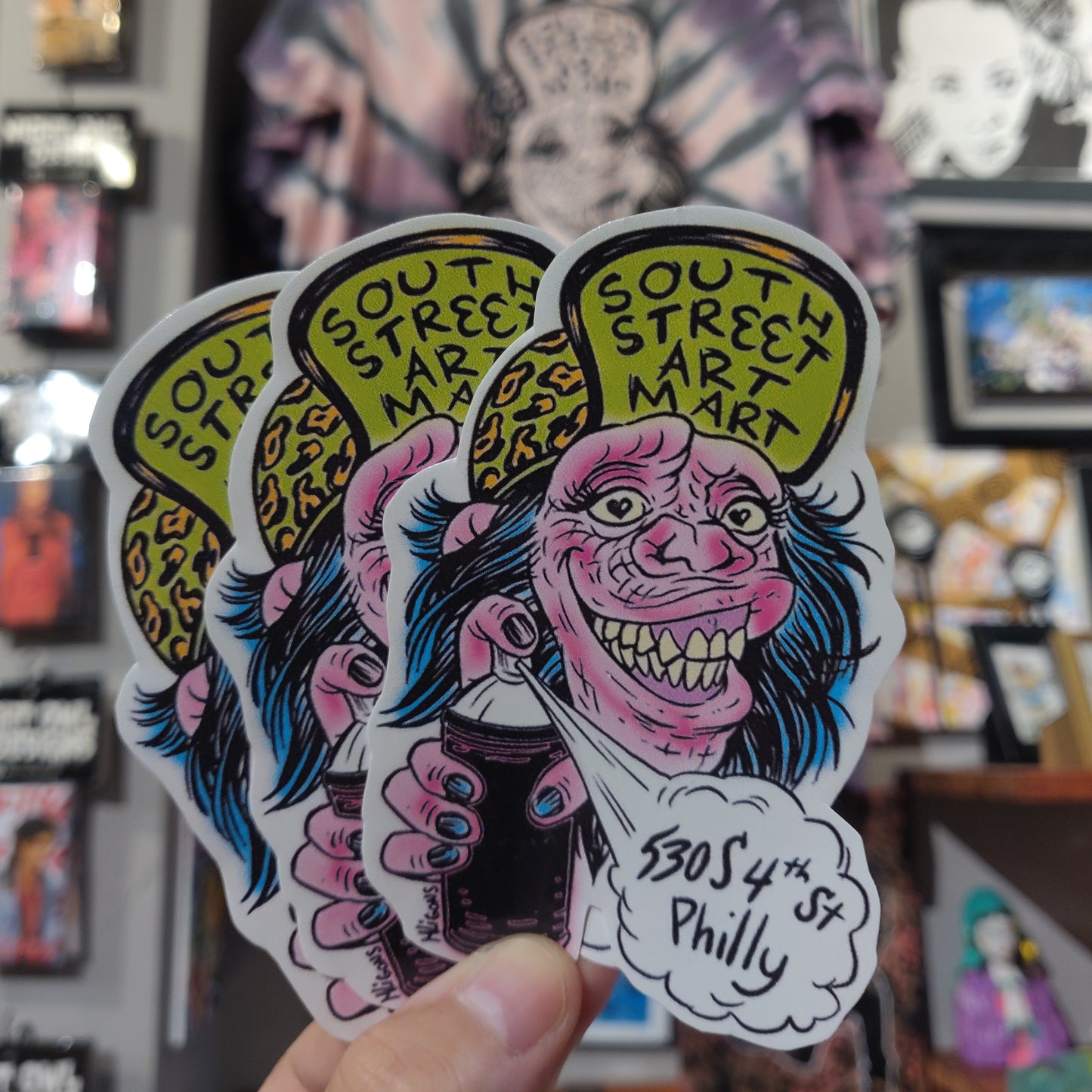 Art Mart Mo'Rilla Monkey STICKER