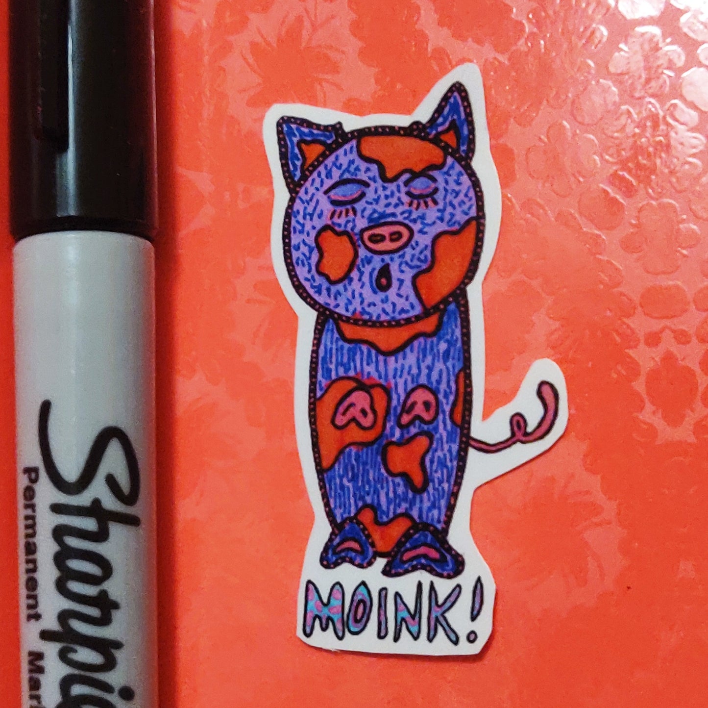 Moink! Mini STiCKER