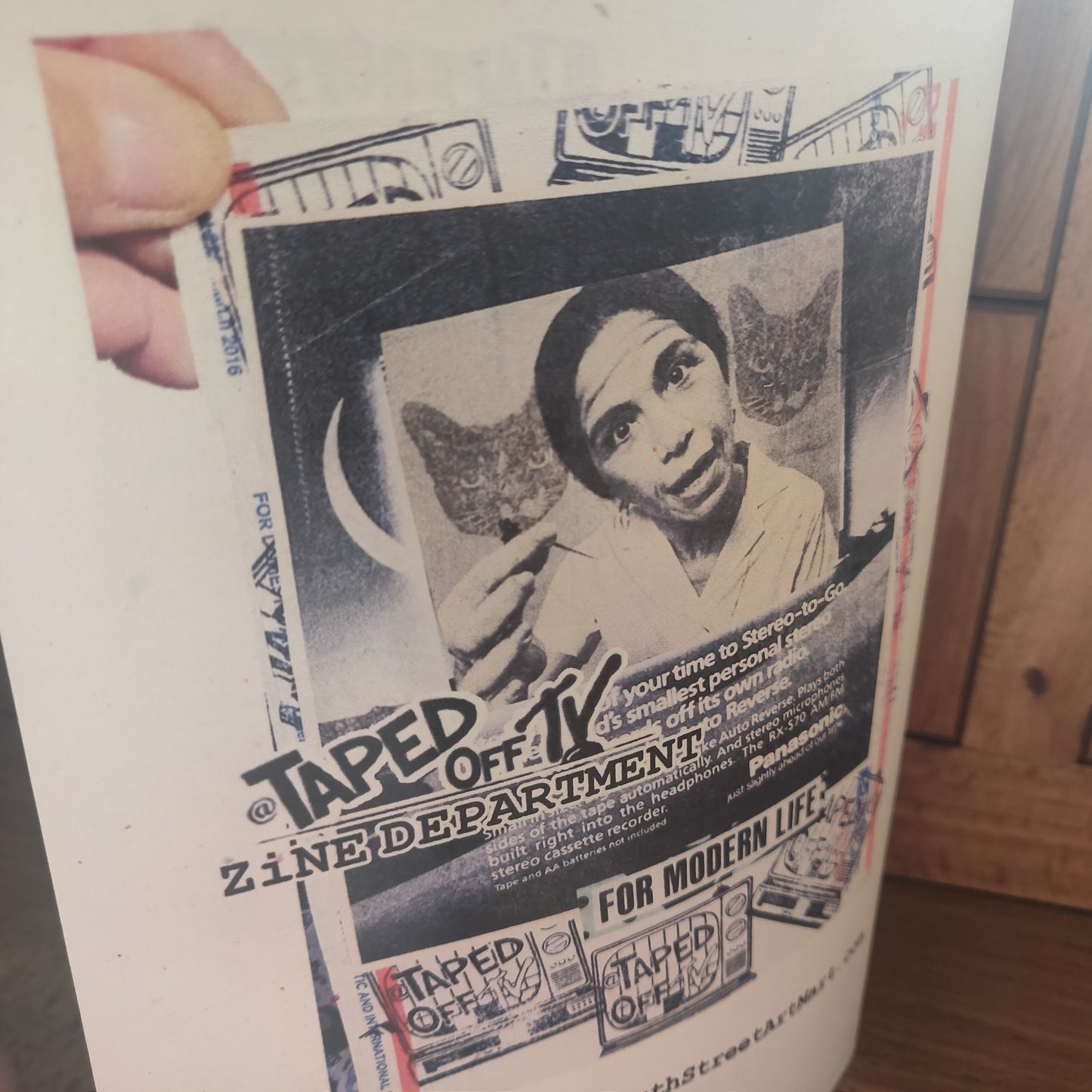 * OUTPUT ZiNE #02 by Taped Off TV