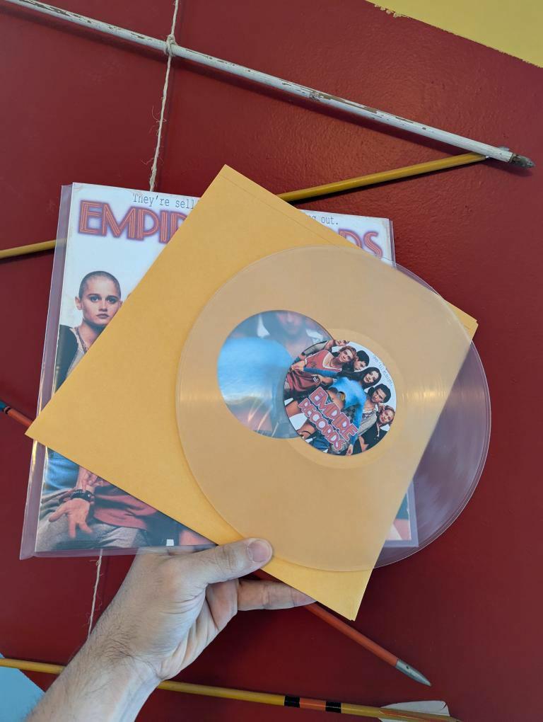 Empire Records VHS to ViNYL RECORD Soundtrack
