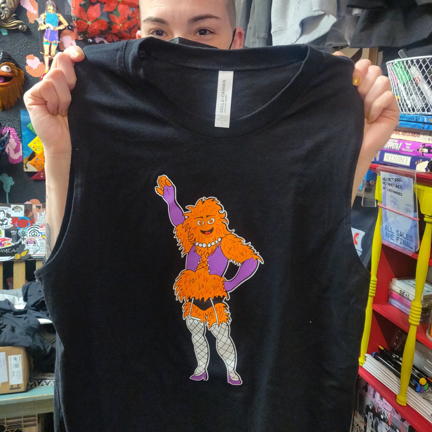 Grit-n-furter Sleeveless MUSCLE TEE