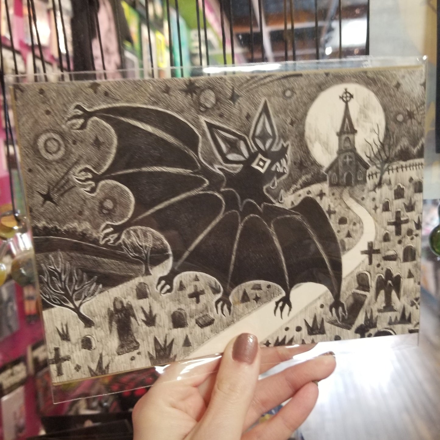 Blood Thirst PRINT by Lynnette Munoz