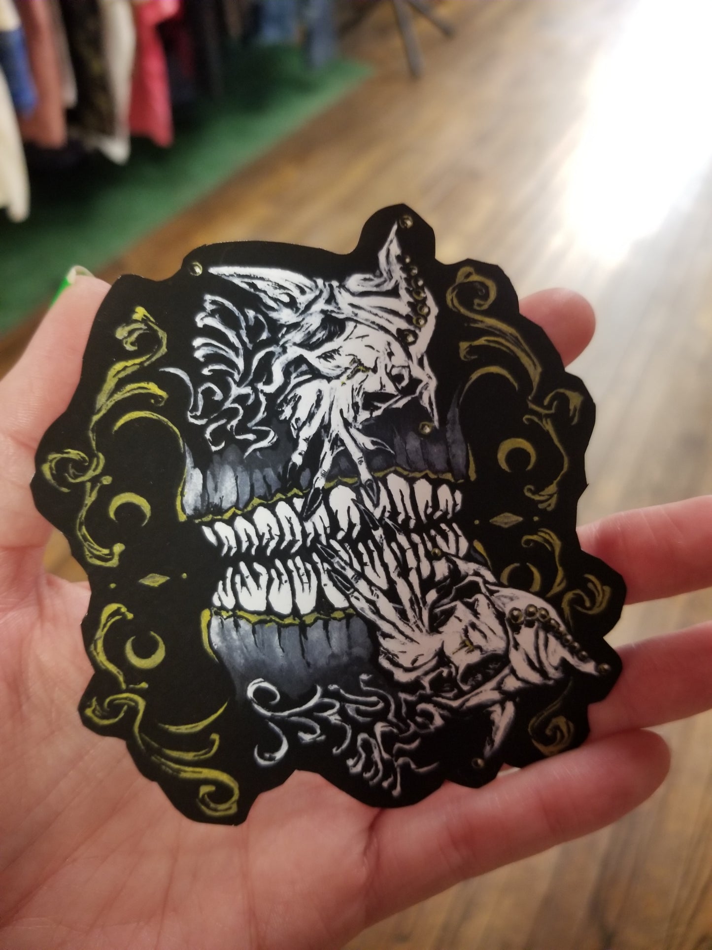 Teeth STiCKER by Sunrise Skulls