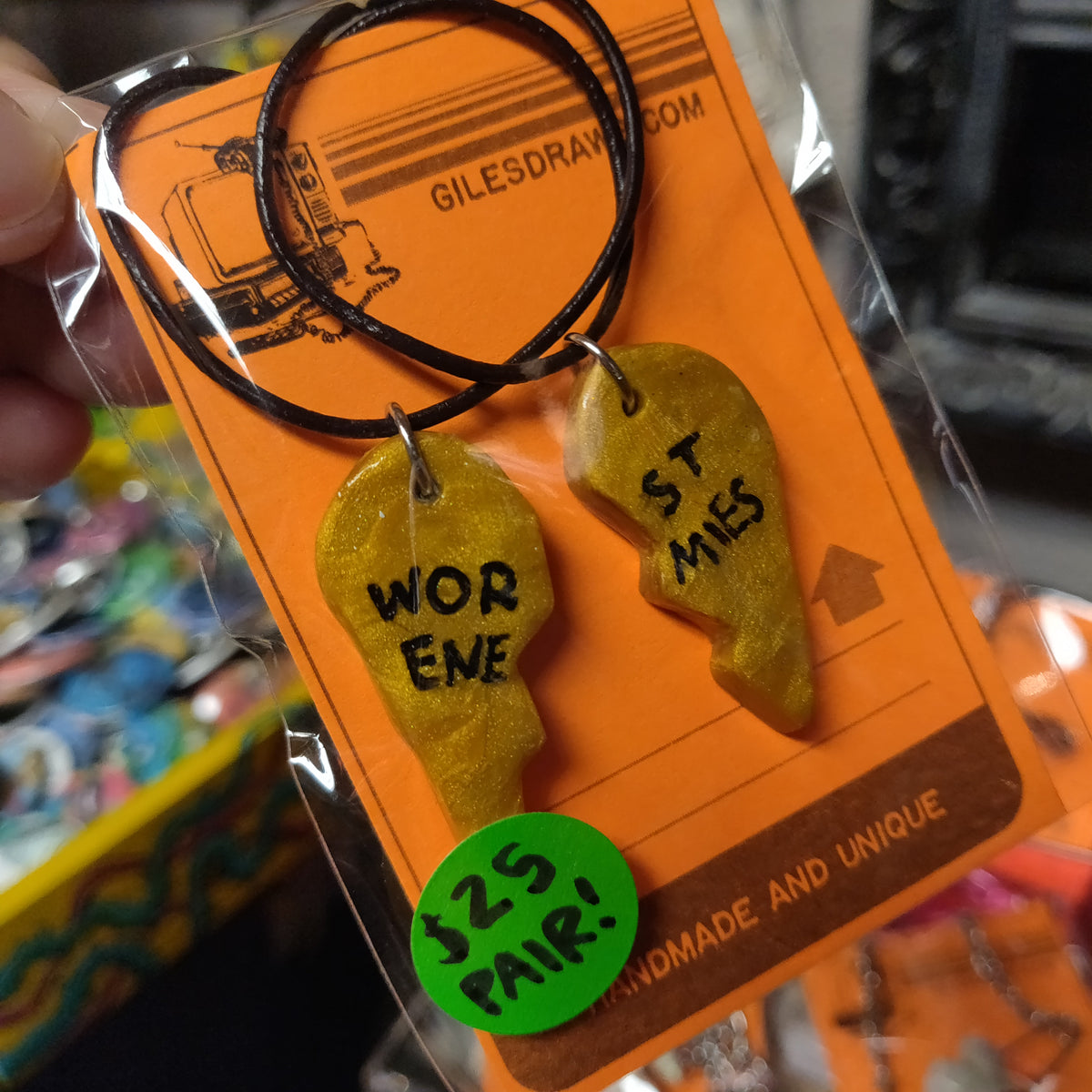 Worst Enemies NECKLACE SET by Giles Crawford