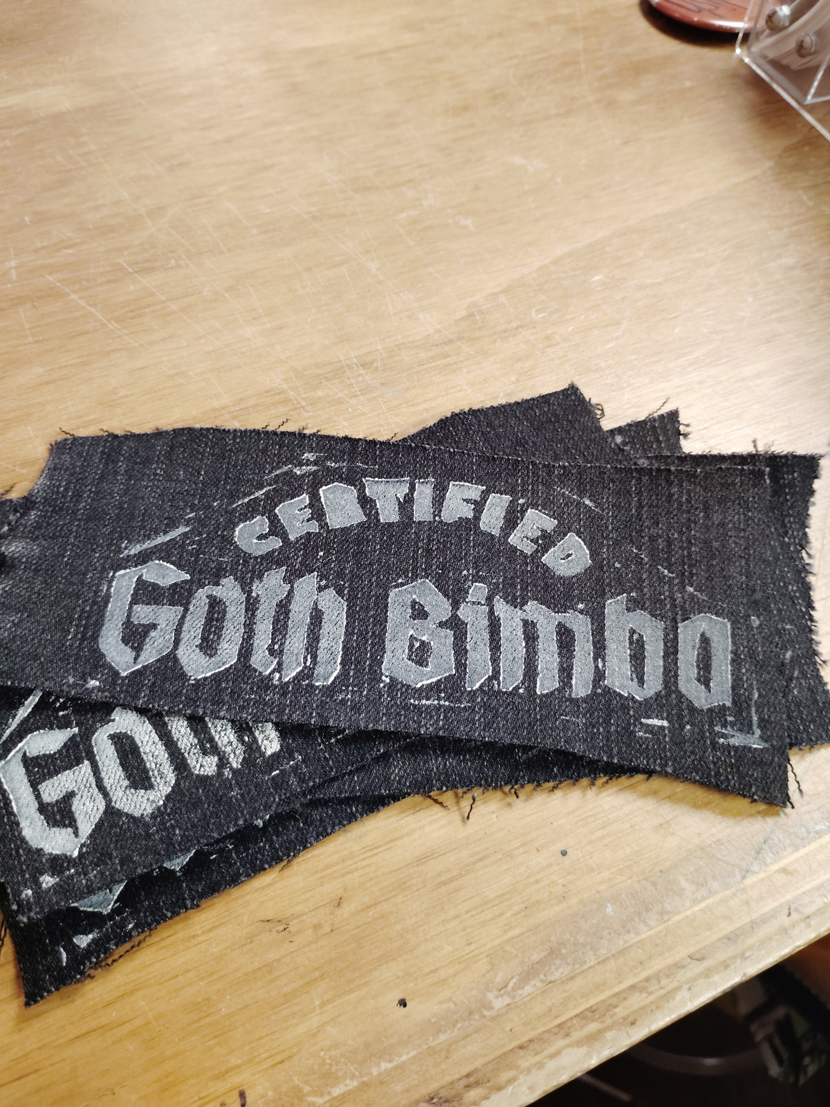 Certified Goth Bimbo PATCH by Skullduggery Studio
