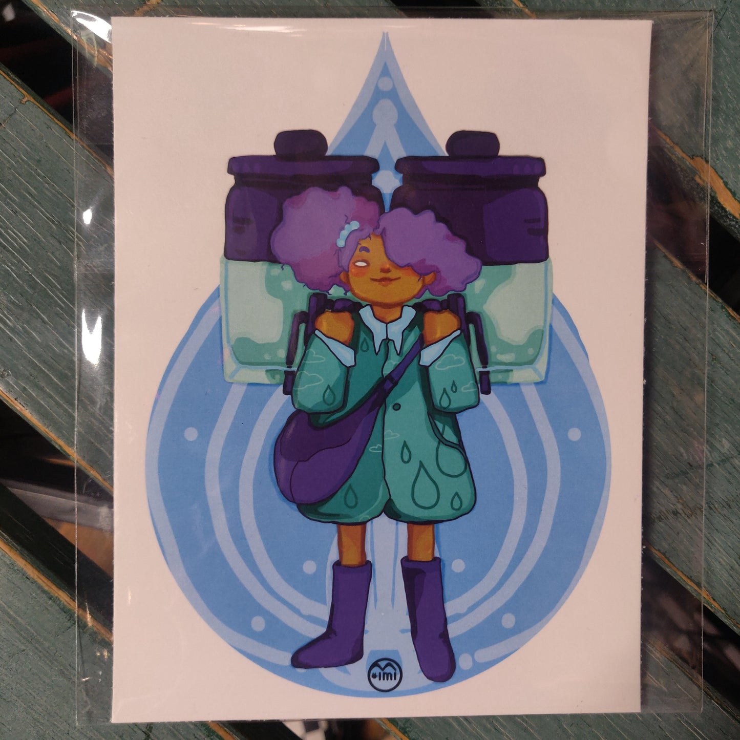 Agua Star PRINT by Marmalade Parade