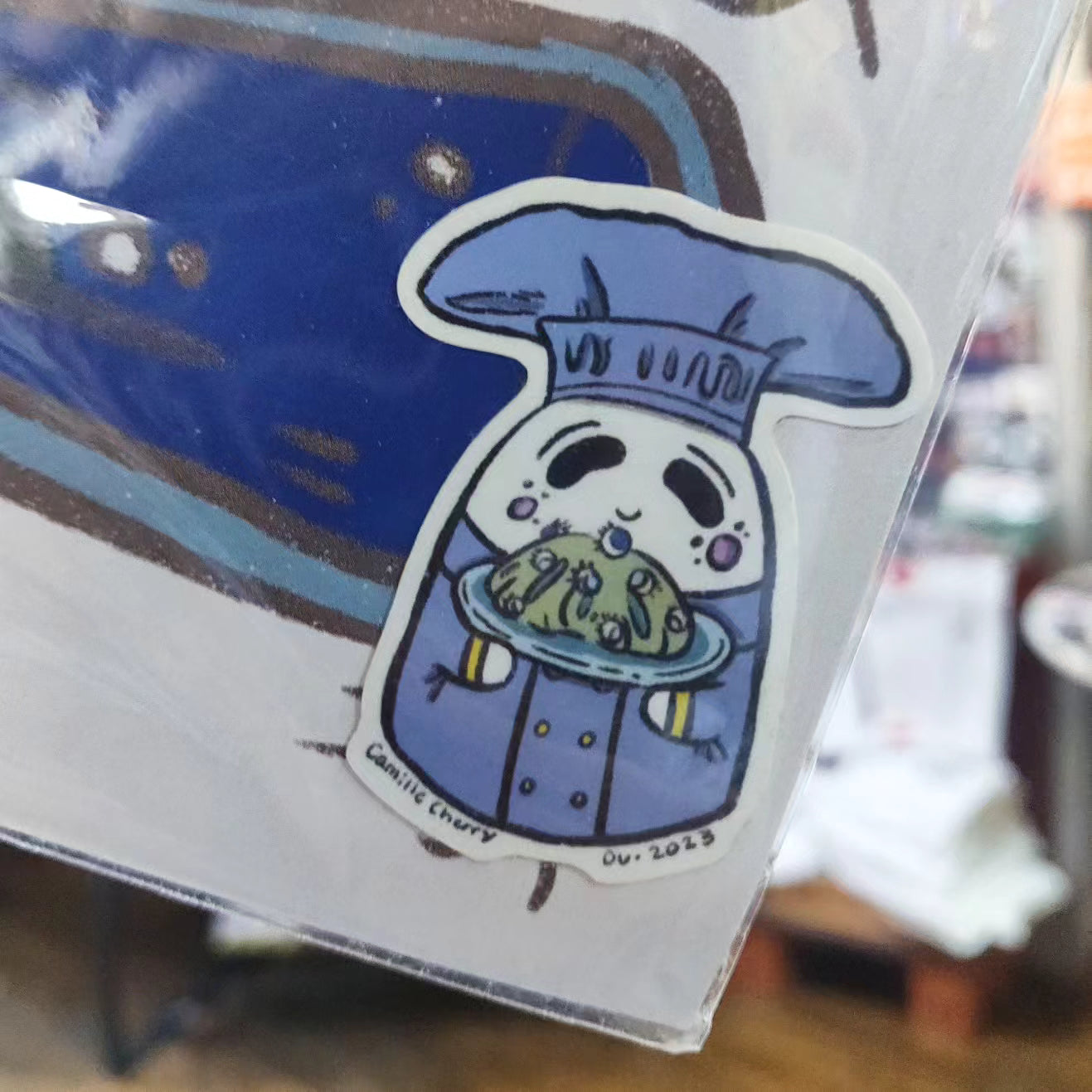 Spid-ghetti PRiNT + Free STiCKER by Camille Cherry