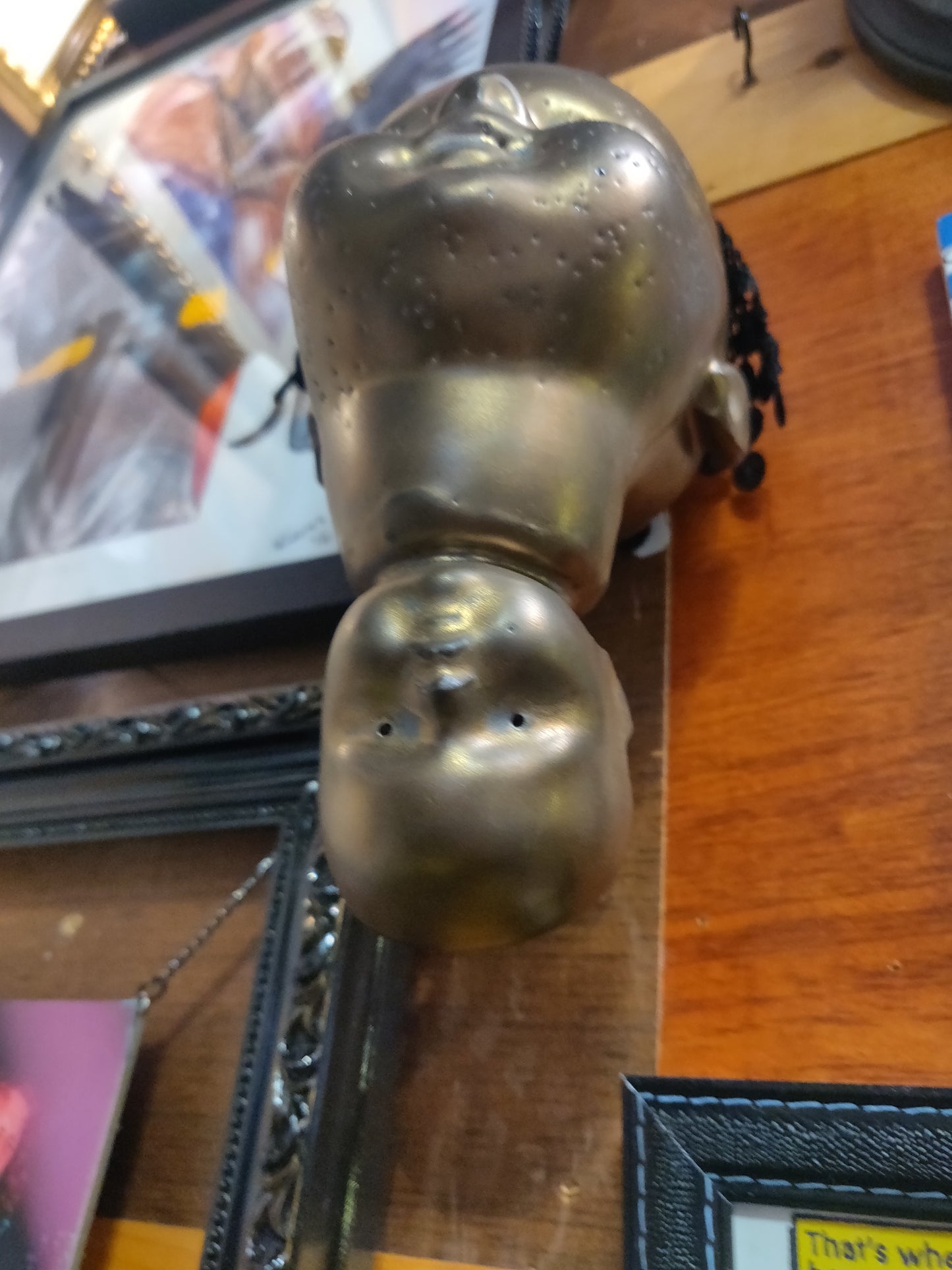 Mourning Beeb Ceramic Hanging Votive Holder