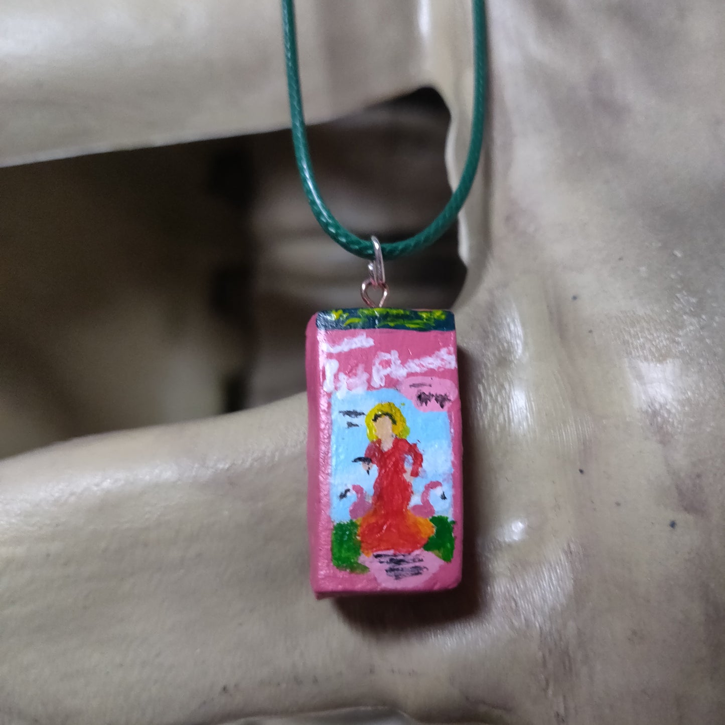 Clay VHS Movie Covers Charm Necklaces