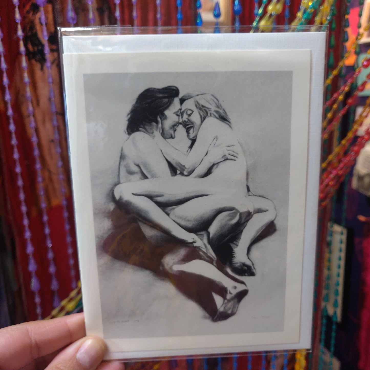 From the Heart (18+) Blank GREETING CARD