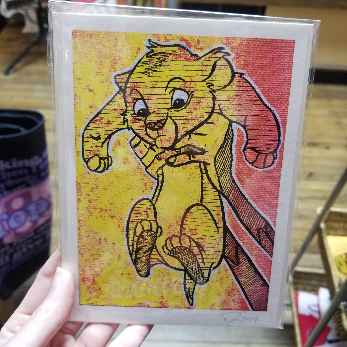 Little Lion PRINT / POSTER