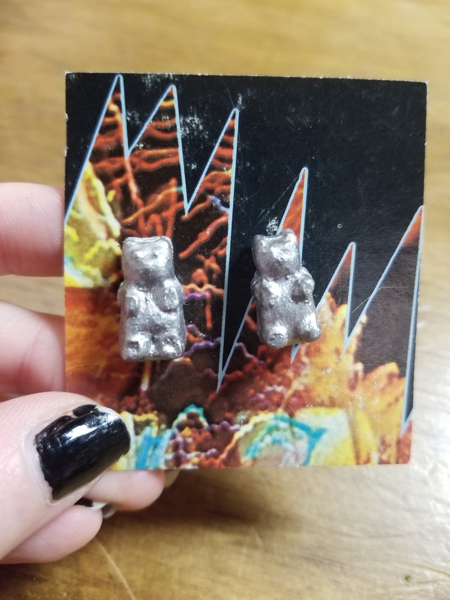 Gummie Bears Clay Post EARRINGS