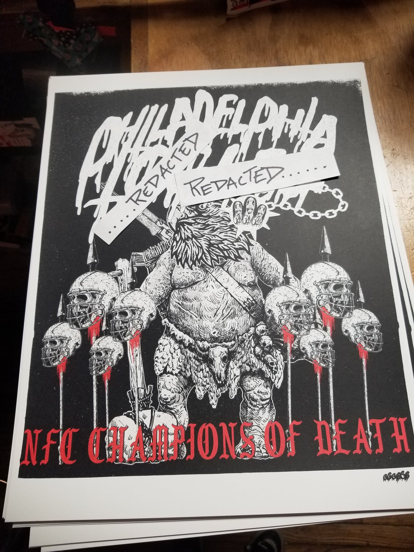 *SALE* Iggles Champions of Death POSTER