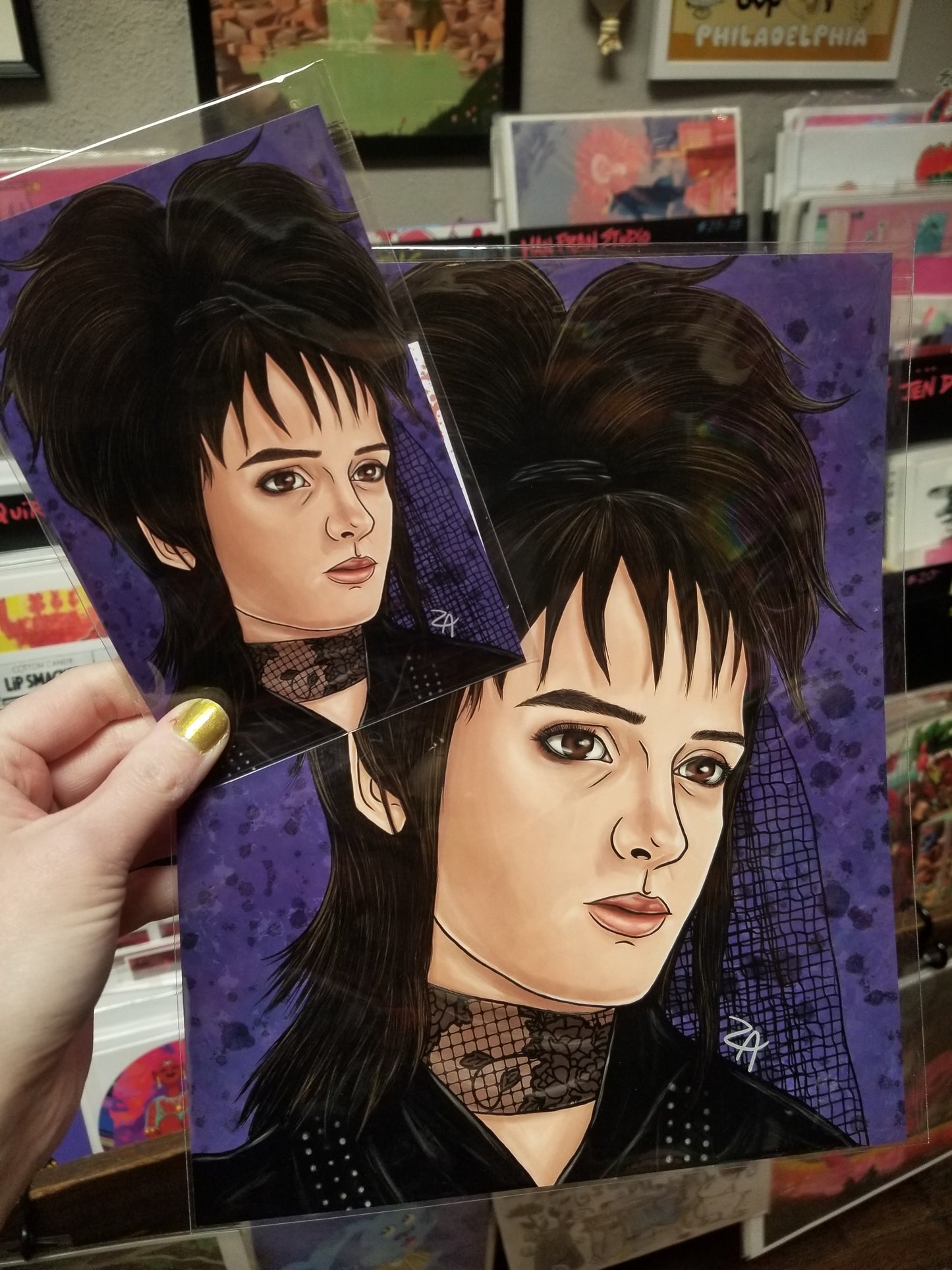 Lydia PRINT by Burden on Society