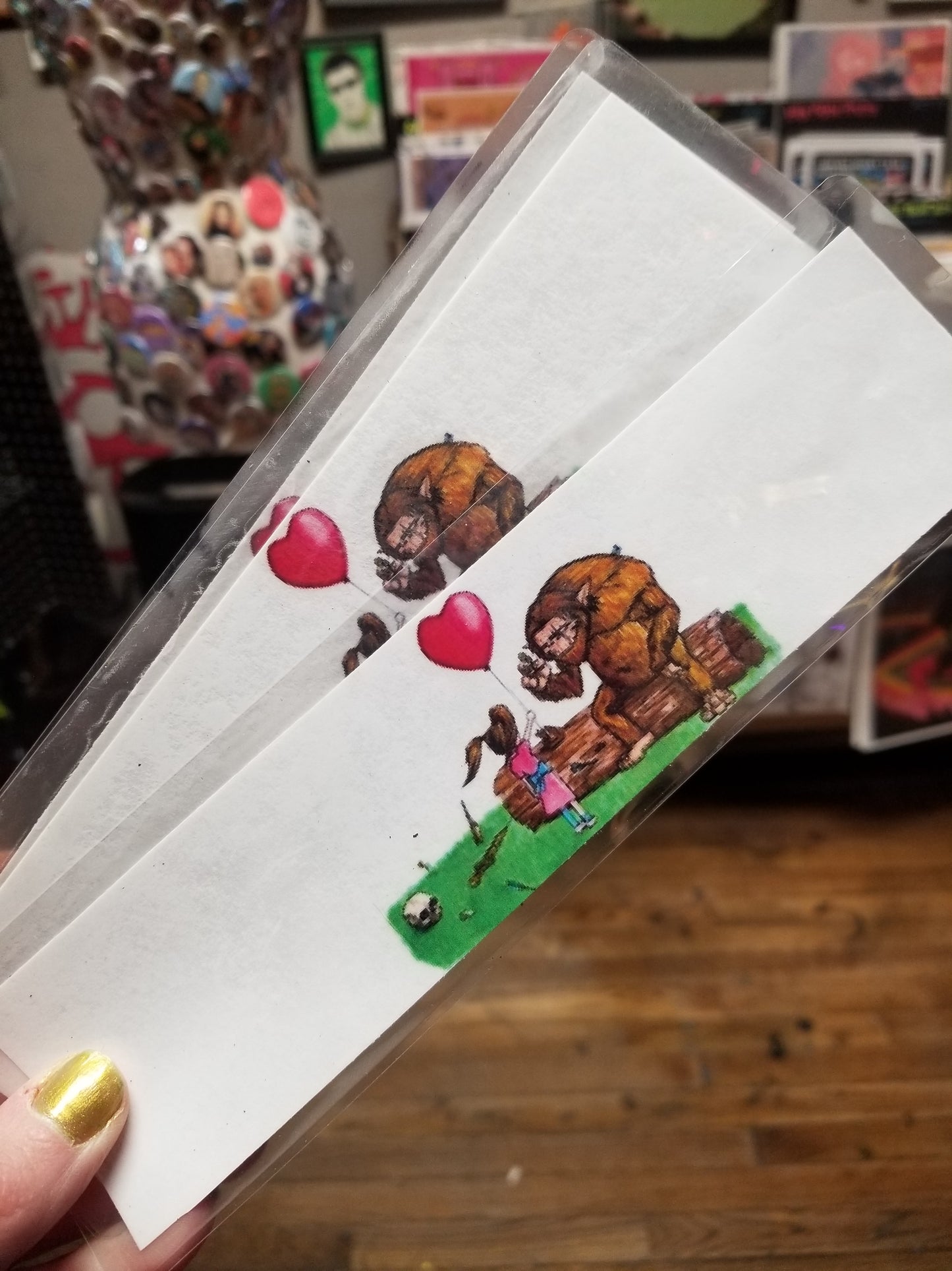 Heart Balloon BOOKMARK