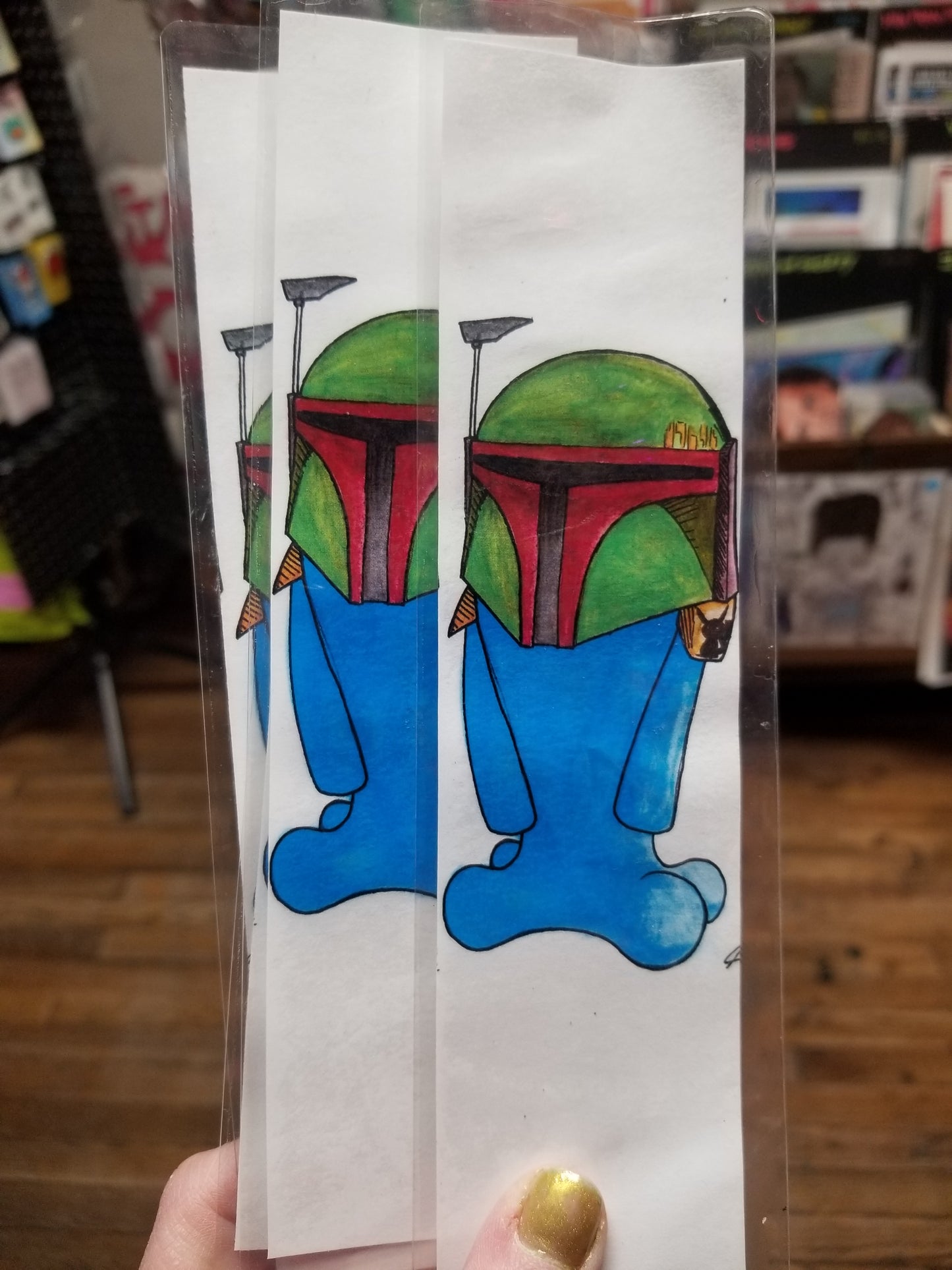 Helmet BOOKMARK
