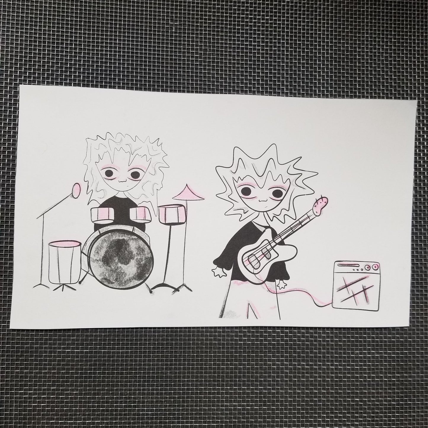 Bass & Drums RiSO PRiNT