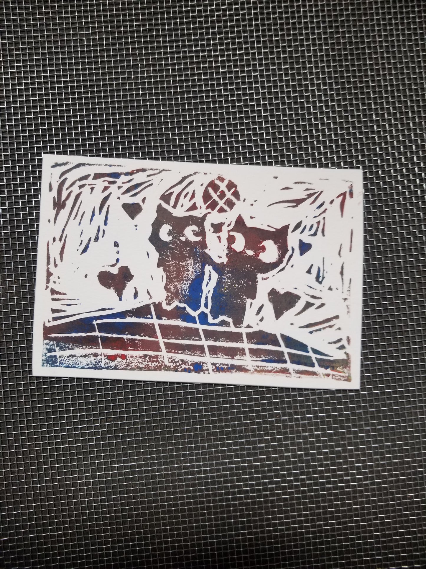 Dancing Cats LiNO PRiNT